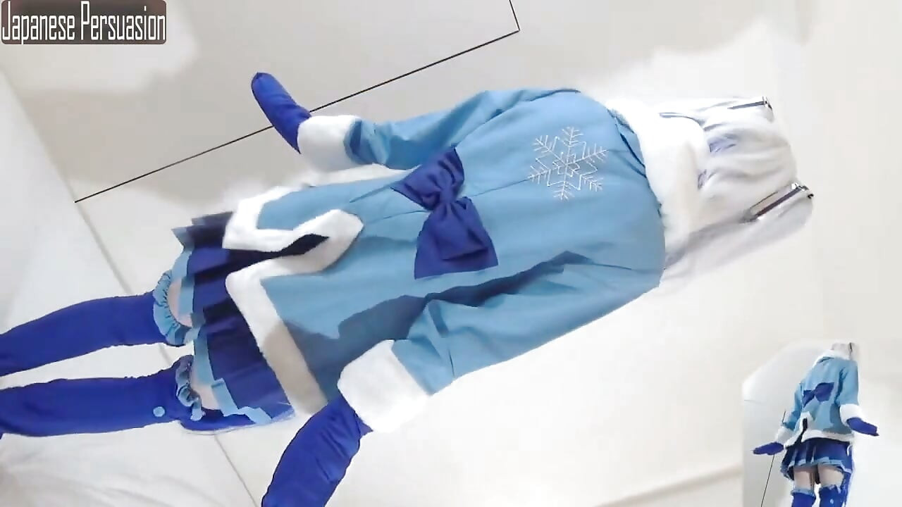 Que Miku cosplayer regresa remasterizado - Snow Miku masturbación y sexo edición - cam work3