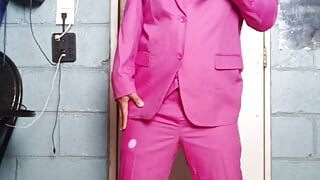 Classic Suit Fuchsia Pink