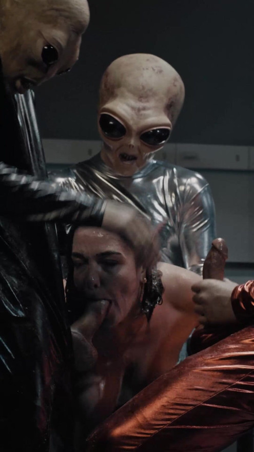 Alien Big Cock Gangbang Brunette Rissa May