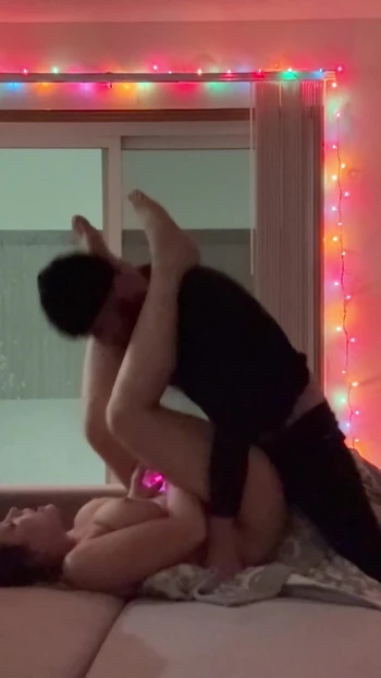 Thrilling moment from "Wife Caught on Camera Getting Pussy Pounded"