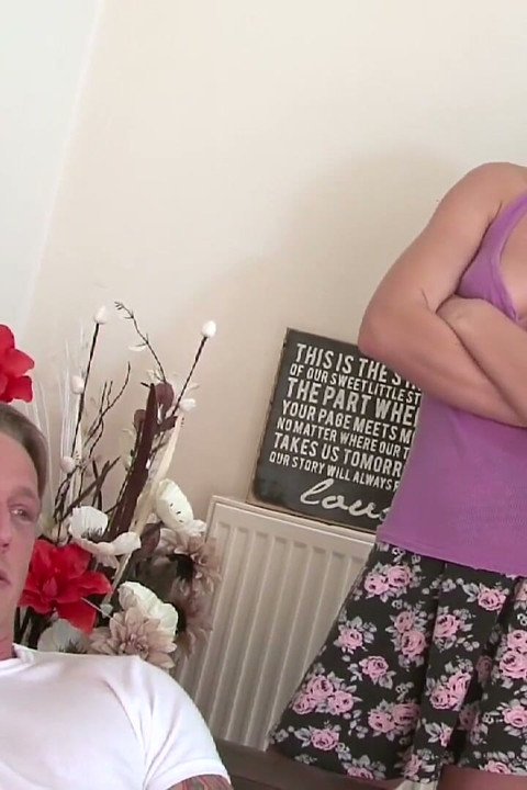 Blonde milf pussy licked and fucked till cumshot