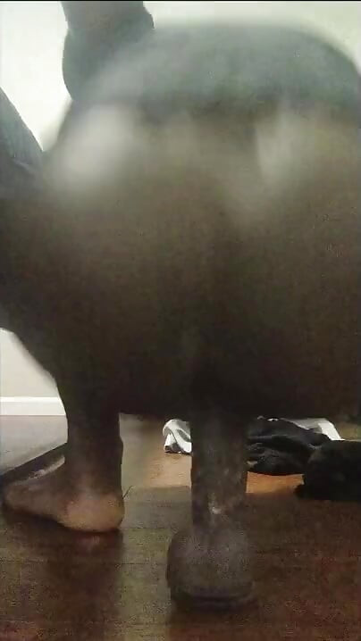 BBC Dildo deep in my creamy Femboy ass