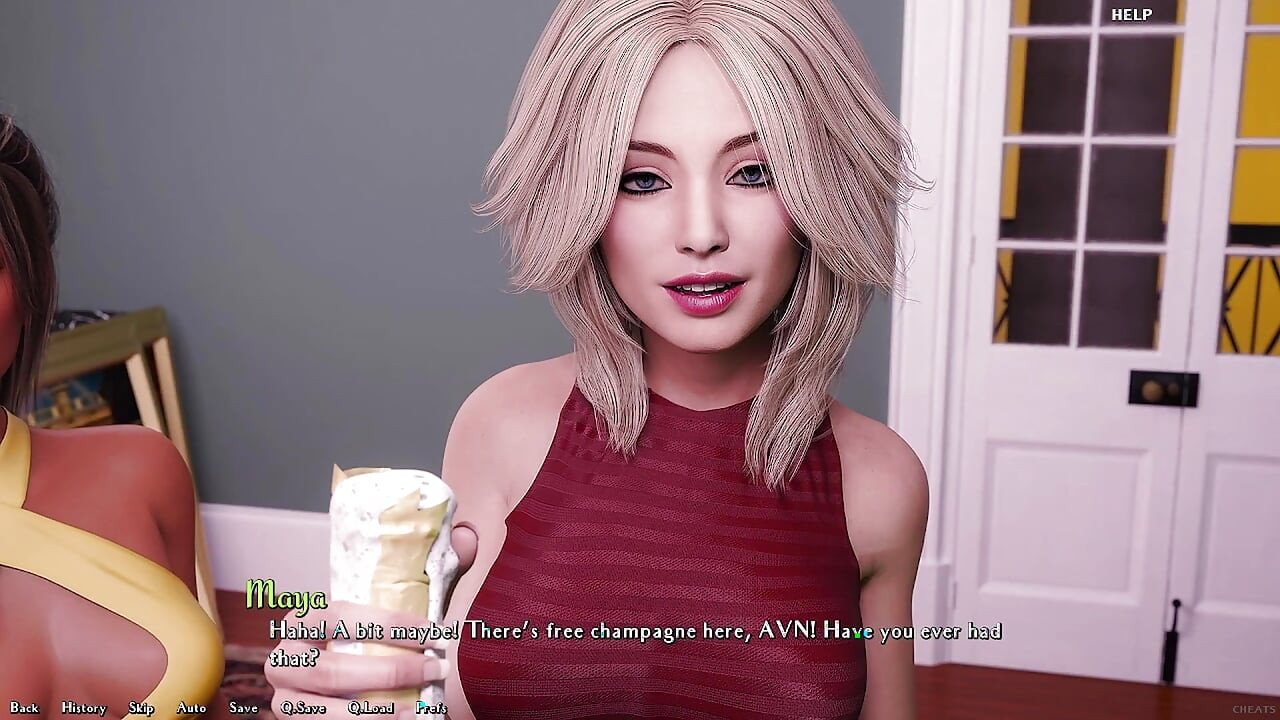 Curious College Blonde Lesbian Tries White Cock for the First Time - Being a Dik 16