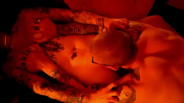 Tattooed Asian slut gets her pussy eaten and stretched.