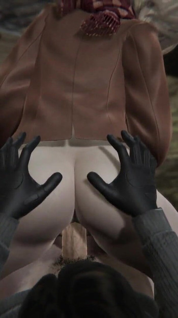 Powerful moment from "Hentai Resident evil 4 remake Ashley l 3d animation"