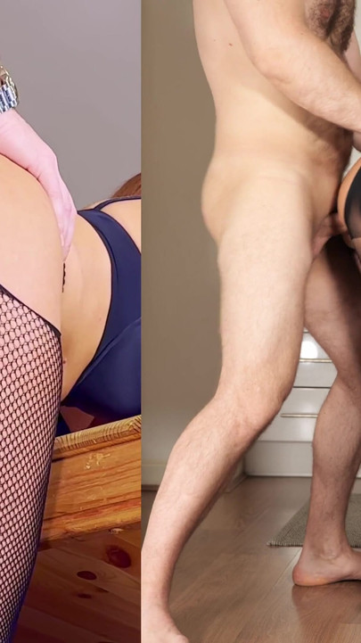 - 双角度 - 高跟鞋和紧身裤 - 身体托架 |剪辑 1