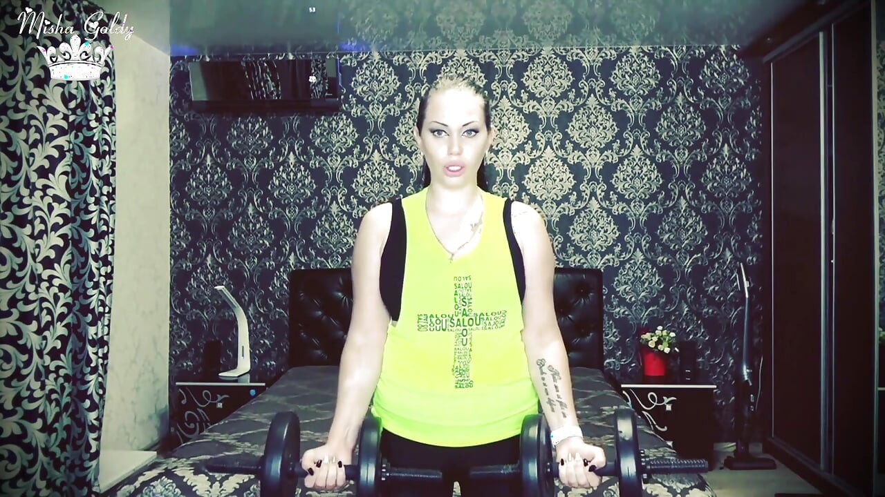 Superando mi desafío de levantar pesas! Más de 80 repeticiones para biceps