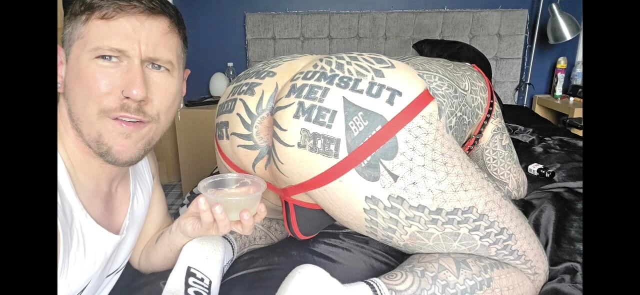 Pervy Taboo Step Dad Saved Anon Cum for Me to Creampie Eat From His Ass