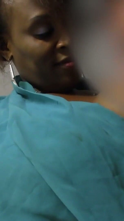 HUGE TITS Black Mother Sucking White Agent Dick For Fake Job | Clip 1