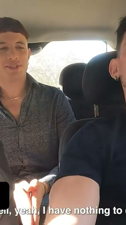 Kinky Passenger Seduces His Taxi Driver And Pounds His Virgin Asshole To His First Ever Anal Orgasm | Clip 1