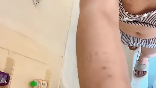 POV Hana in Shower Time