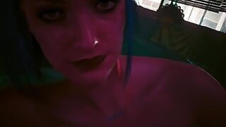 Cyberpunk 2077 सेक्स दृश्य (panam, judy, alt, evelyn, Hanako arasaka और Blue Moon)
