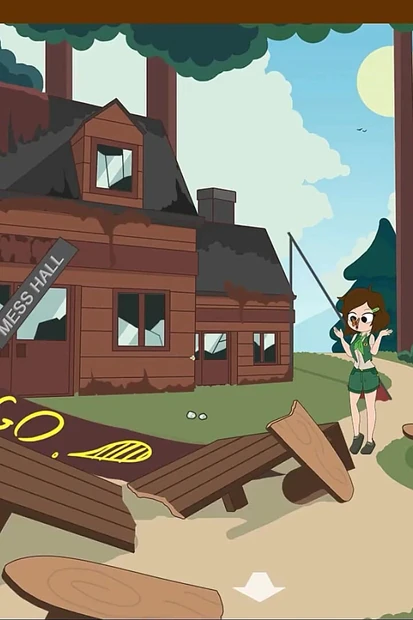 Camp Mourning Wood - Part 4 - Strip Nudes by Loveskysanhentai