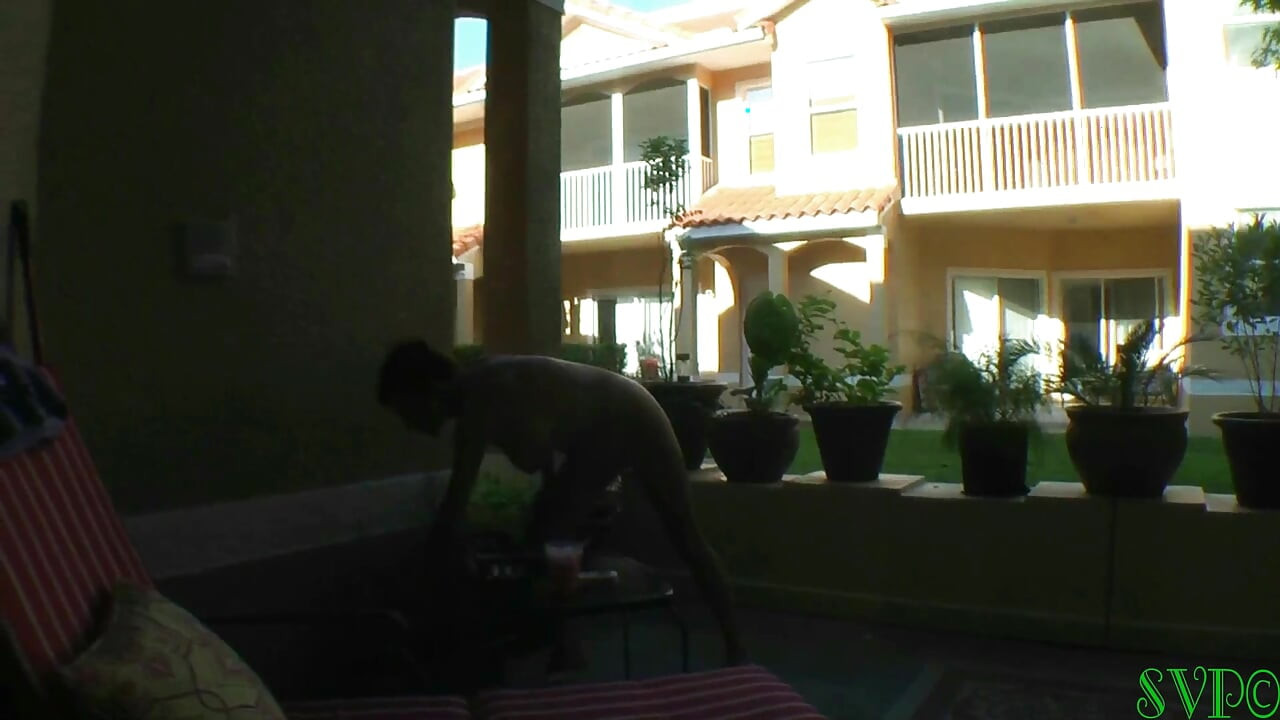 Big Tit Nudist Has Her Stepson Nut in Her Mouth
