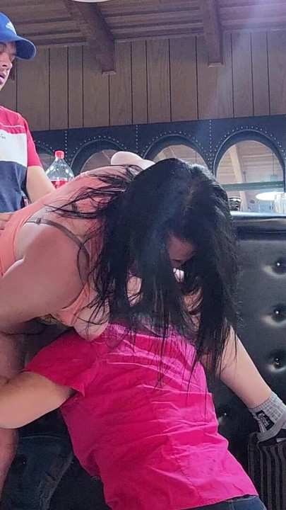 Unforgettable moment from "My wife caught me kissing her stepsister and made her stepsister suck my cock and lick her pussy"