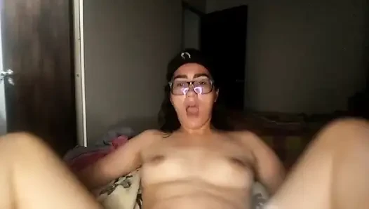 Beautiful Moans Secretly with Their Step Mother Lying Down