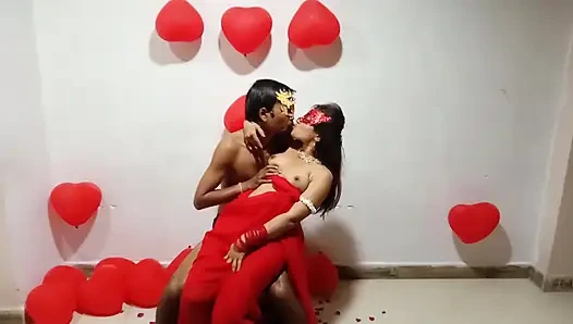 Çift eğlenceli sevgililer günü specil