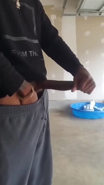 Wanking at work on lunch break