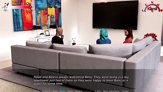 Life in the middle east #13 - Hicran and Banu had a moment, Turan played with Banu's pussy, Murat fucked Banu