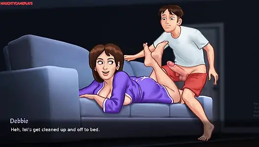 Cerita musim panas bagian 30 oleh darkcookie - ibu kos seksi lagi asik nyepong kontol besar dan ngentot kakinya dengan nikmat