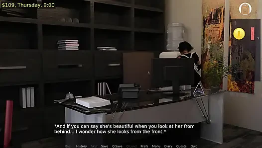 Büroverführung: die mädchen aus dem büro, episode 3