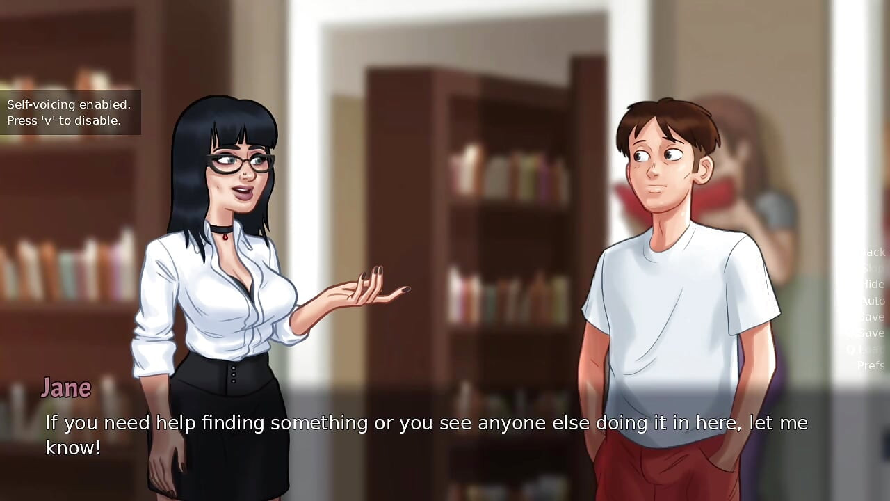 Summertime saga 1er día en la universidad