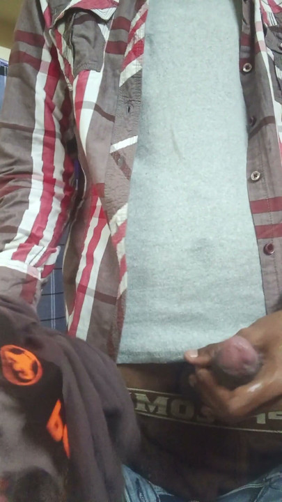 Desi teen boy musterbation his big cock for cumshot! | Clip 2