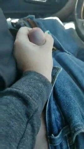 Teasing me in the car