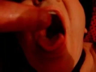 Cum for Jane's thirsty mouth