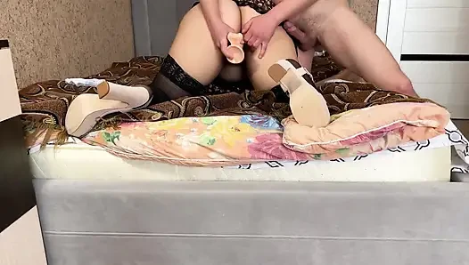 Fucked My Stepsister with a Dildo