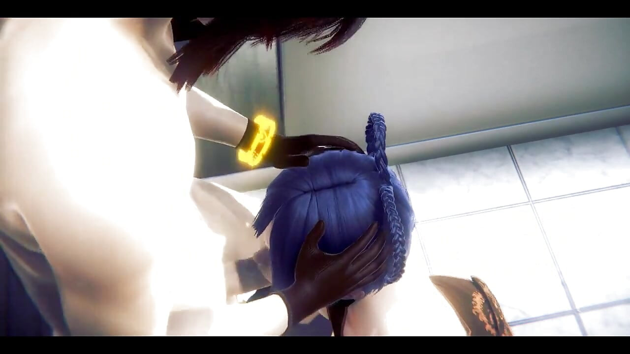 Genshin Impact Hentai - Xialing blowjob in japanischer toilette unzensiert - japanischer asiatischer Manga-anime-film spiel-porno