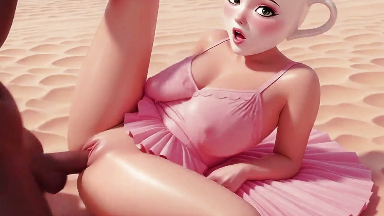 BALLERINA CAPPUCCINA GETS FUCKED & ROUGH SEX BY BBC - AI