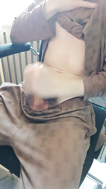 Young guy in pajamas cums in front of the camera