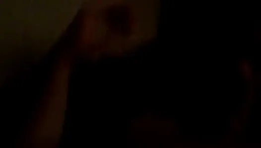 Mexican bitch sucking my dick after smoking G