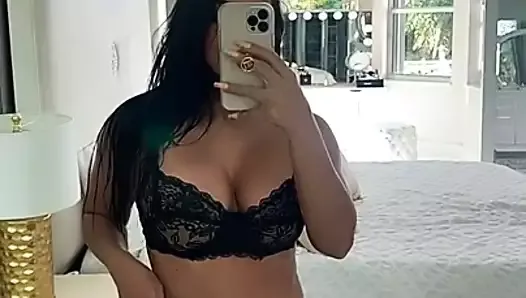 Dolly Castro in Bikini Selfie Video