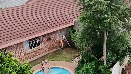 Caught My Neighbours Fucking When Flying with My Drone