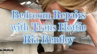 Sir Maxximus Helps Hot Trans Cutie Ria Bentley with Bedroom Repairs POV