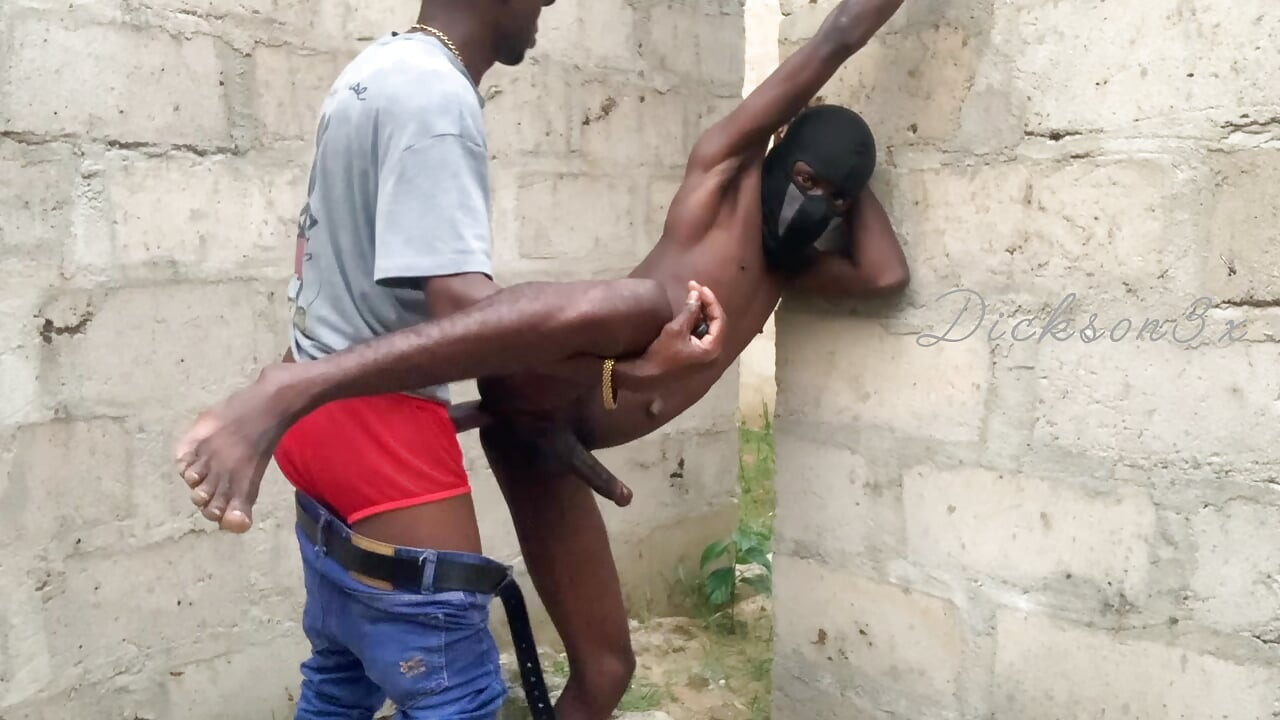 Huge Cock Destroyed Slime Waist Bussy as I Bend Him to the Wall and Dogg His Bussy in an Uncompleted Building