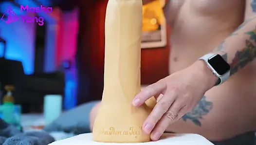 Slow Anal Stretching on Stream (high Quality)