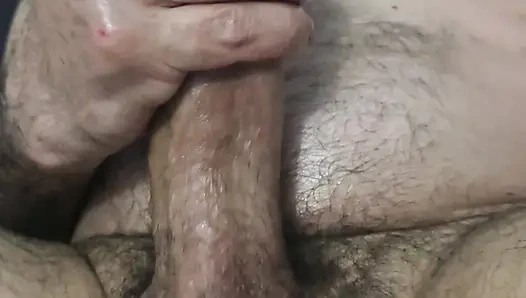 While I jerk off she puts her fingers up my ass