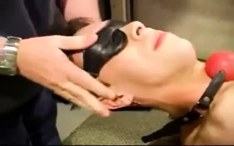 Bound boy gets abused and milked