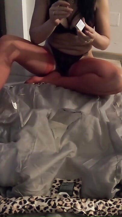Milfycalla- I Burned My Glossy Puffer Jacket After I Was Face Fucked