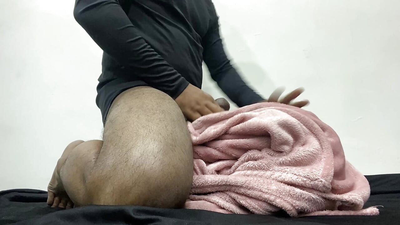 Desperate Pillow Grinding & Loud Moaning - Solo Male Dry Humping Masturbation