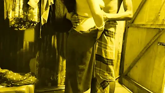 Horny bhabi hard fuck with her tight pussy after bath.