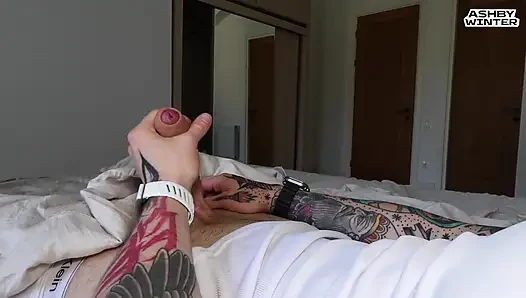 My Stepsister Returned and Saw My Big Cock - Sucked Me Then Fucked, I Cummed in Her Mouth POV