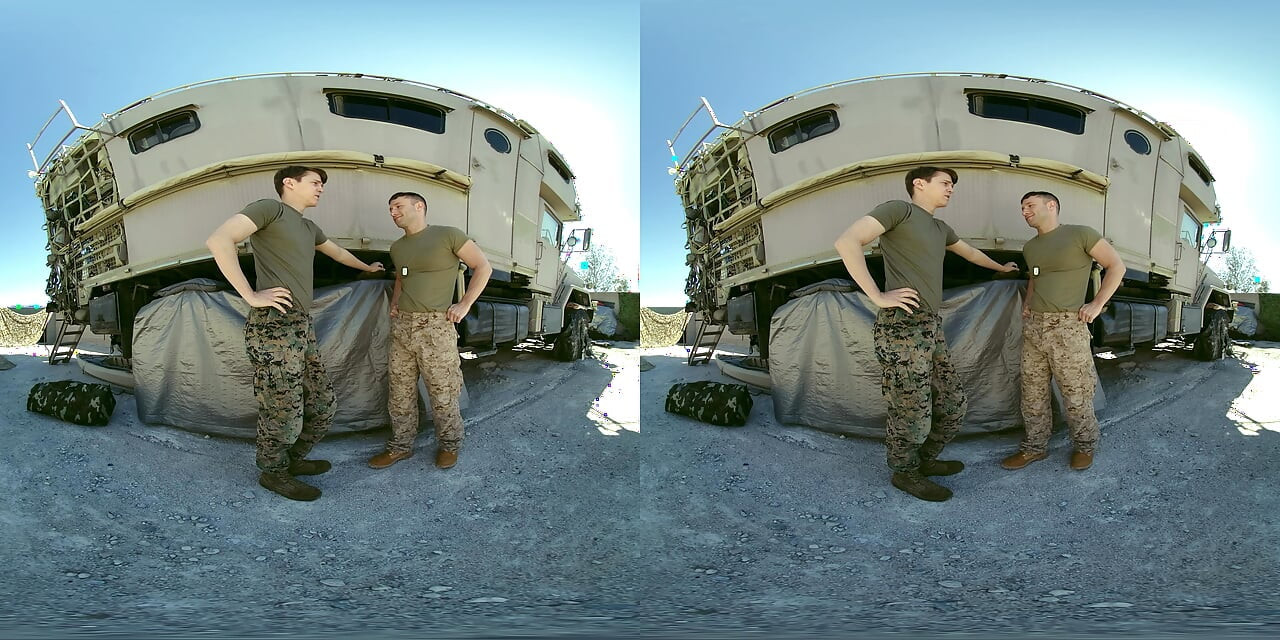 Secret bisexual recruit gets his ass pounded by handsome sergeant