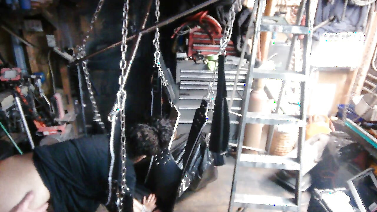 BIG SEXY LATINA MILF GETS POUNDED HARD BY HER MAN IN SEX SWING