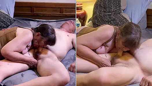 Oma Carmens Schwanzlutschen Oma Bambi 71623Faр