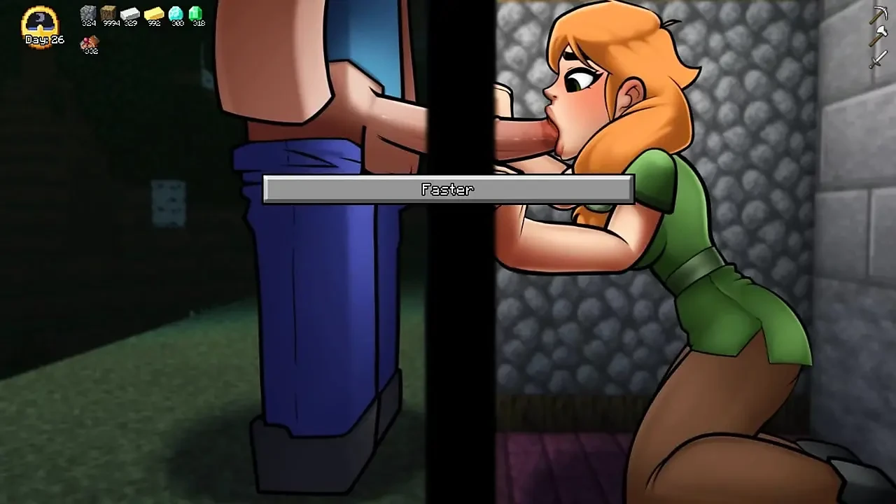 Minecraft napaljena letelica - 5. deo - napaljeno drkanje od loveskysanhentai