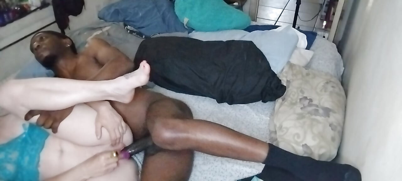Getting my tiny twat pounded